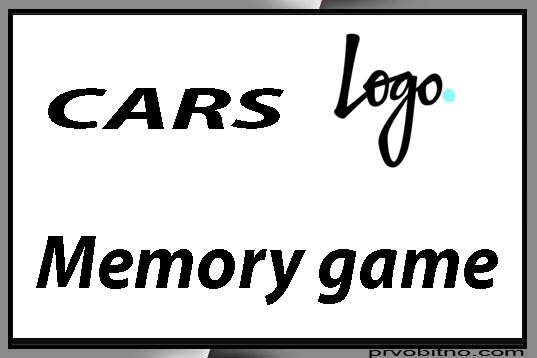 cars logo memori igra